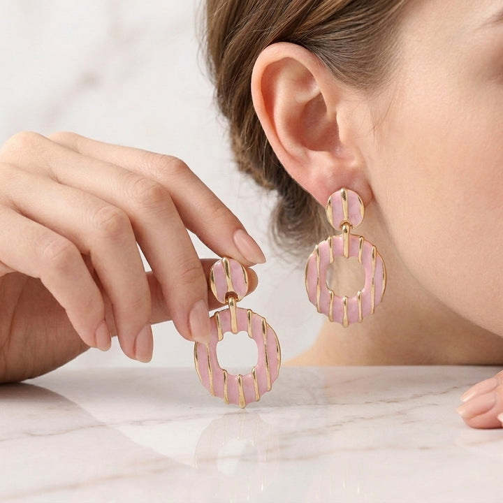 Pristine Luxury Gold Earring