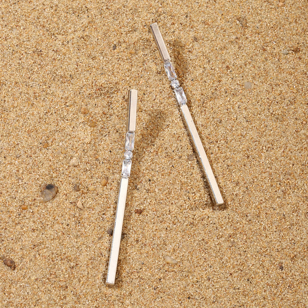 Artistic Luxury Silver Earring