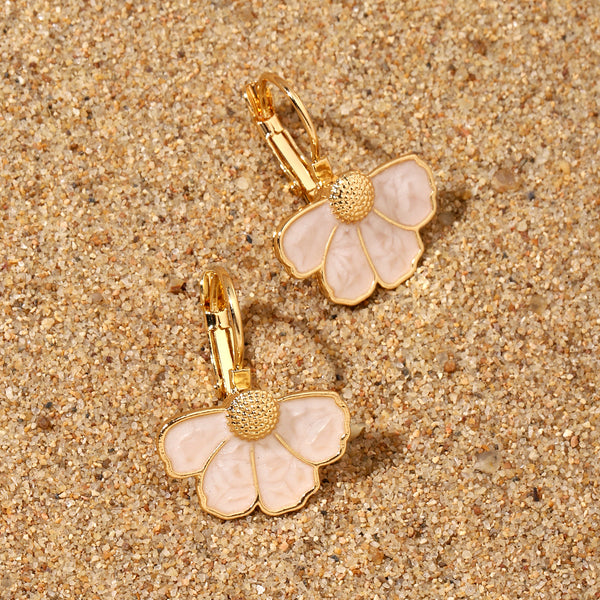 Rococo Pastel Luxury Gold Earring