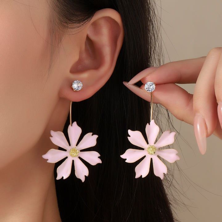 Blush Spring Luxury Gold Earring - Salty Accessories