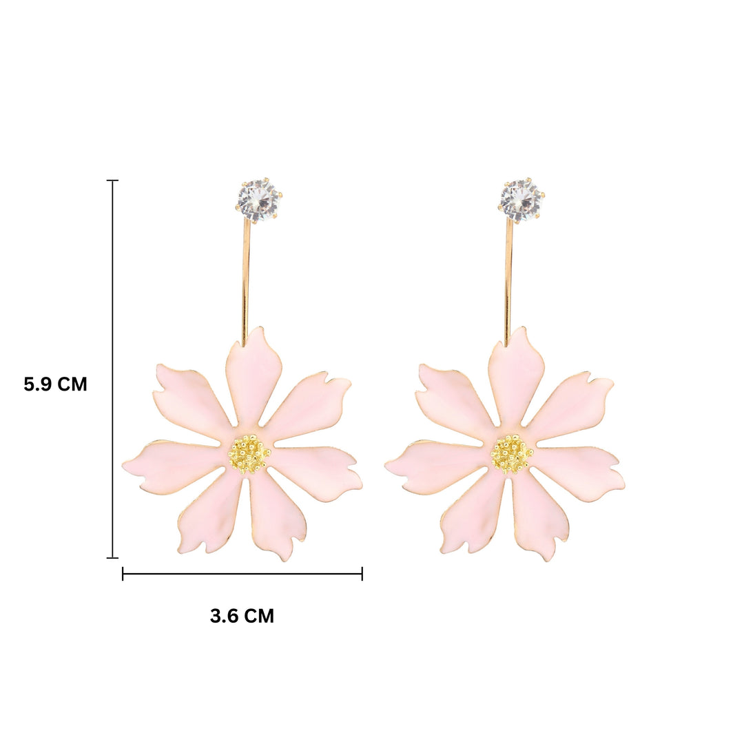 Blush Spring Luxury Gold Earring - Salty Accessories