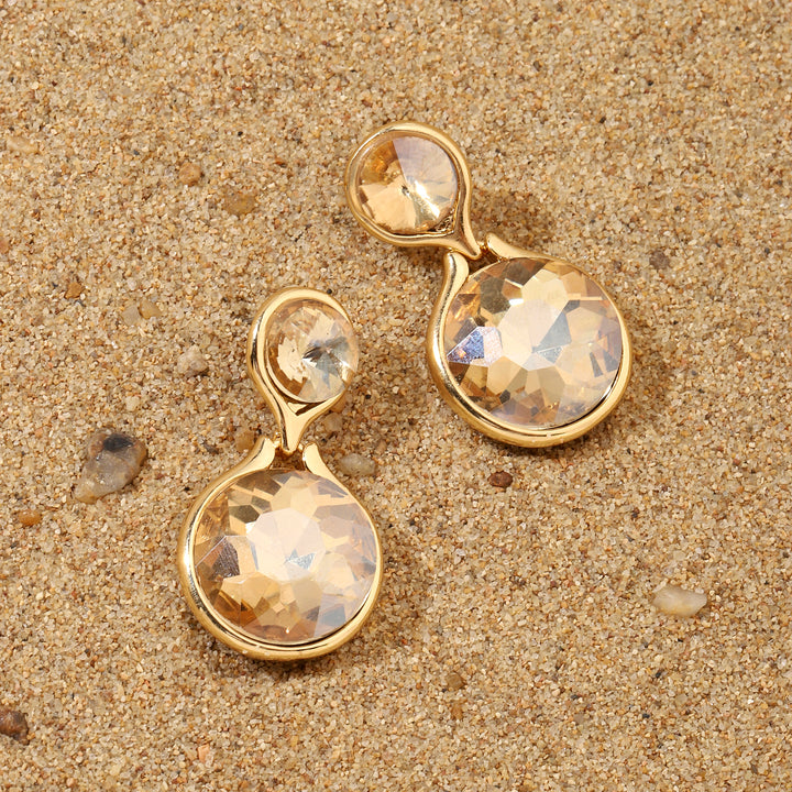 Glinting Luxury Gold Earring