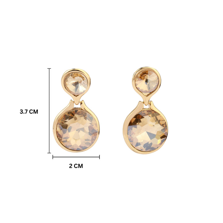 Glinting Luxury Gold Earring