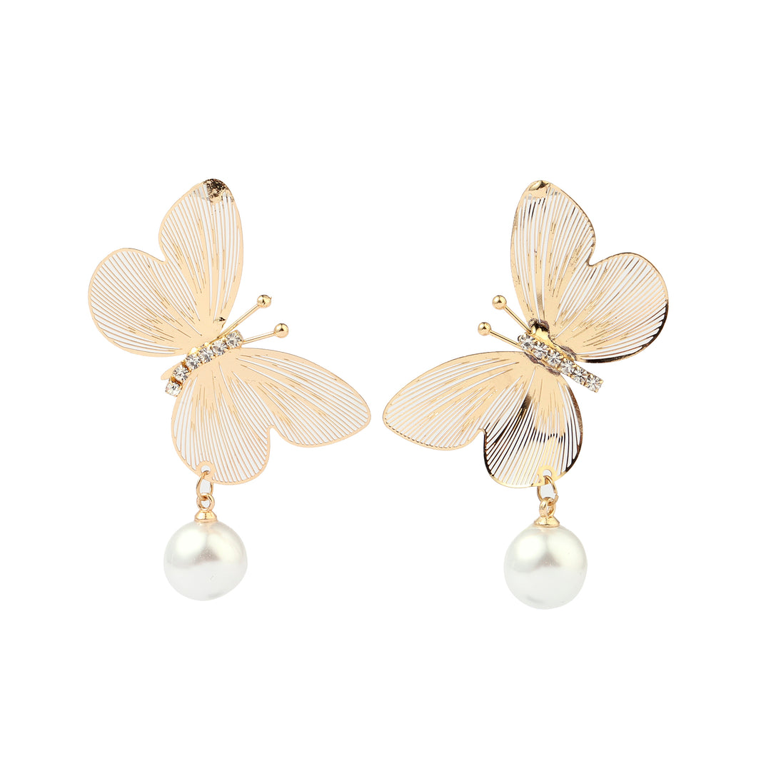 Buttery Pearl Luxury Gold Earring - Salty Accessories