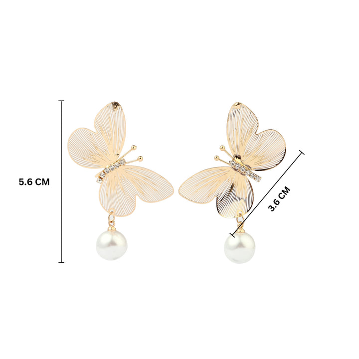 Buttery Pearl Luxury Gold Earring - Salty Accessories