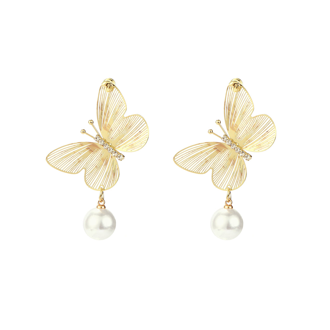 Buttery Pearl Luxury Gold Earring - Salty Accessories