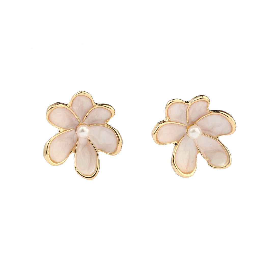 Daisy Luxury Gold Earring - Salty Accessories