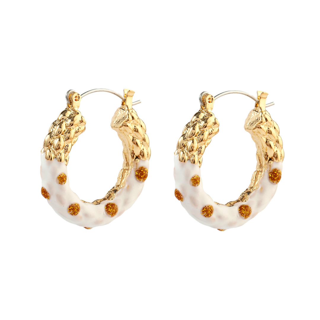 Fulgent Luxury Gold Earring