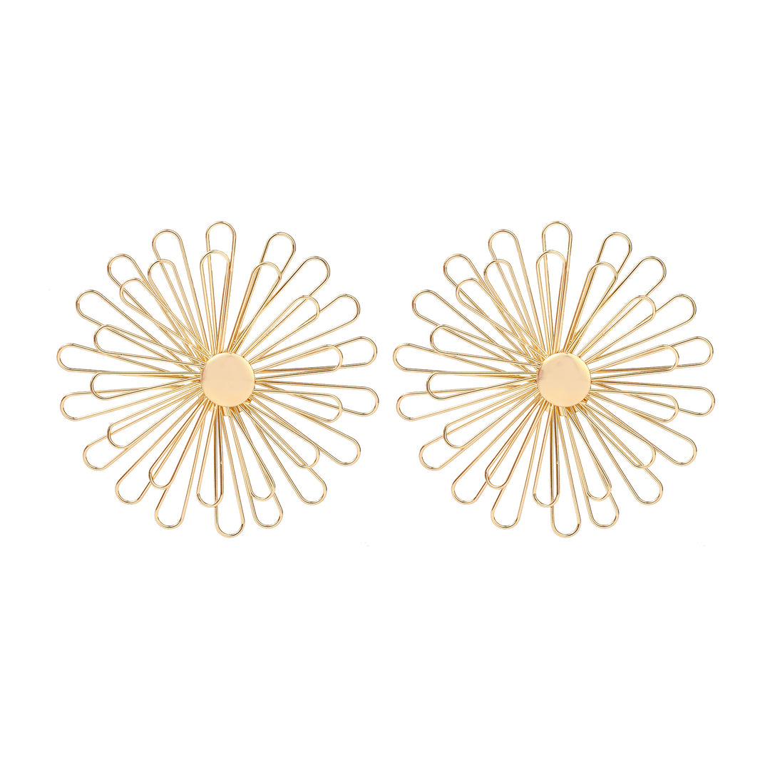 Blooming Luxury Gold Earring - Salty Accessories