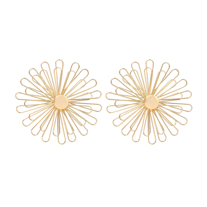 Blooming Luxury Gold Earring