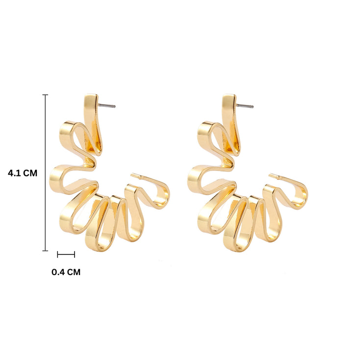 Maggie Luxury Gold Earring