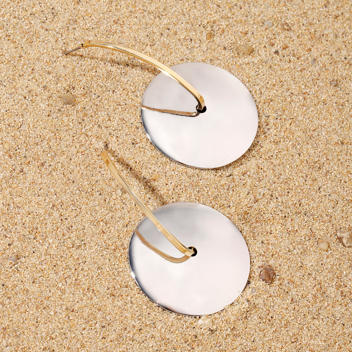 Buoyant Luxury Silver Earring - Salty Accessories