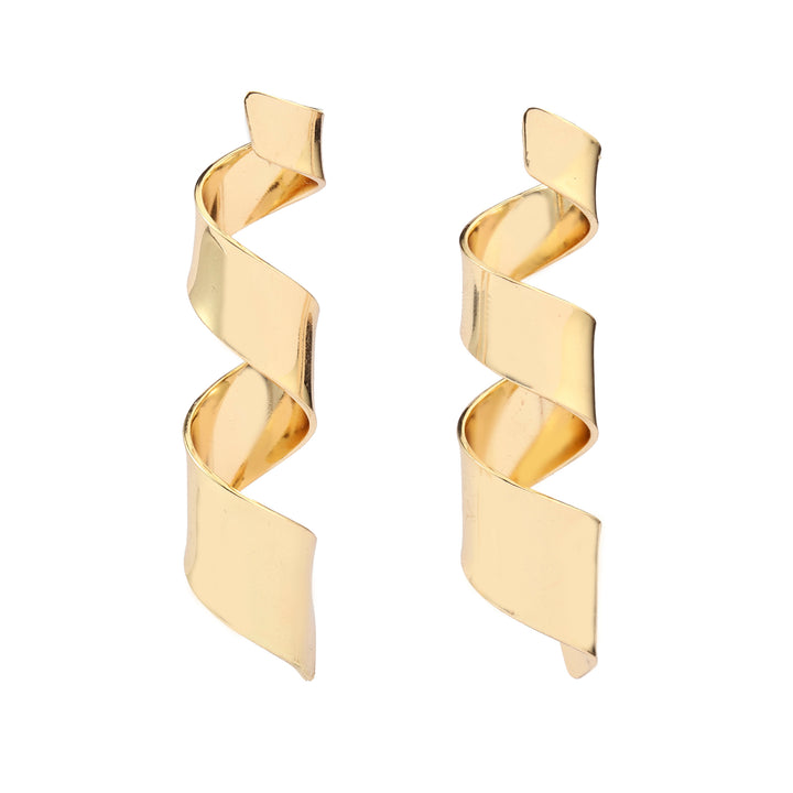 Jaunty Luxury Gold Earring