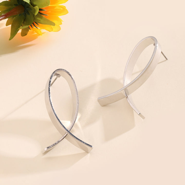 Pinnacles Luxury Silver Earring