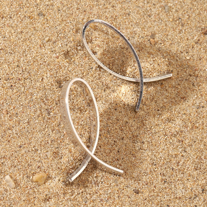 Pinnacles Luxury Silver Earring - Salty Accessories