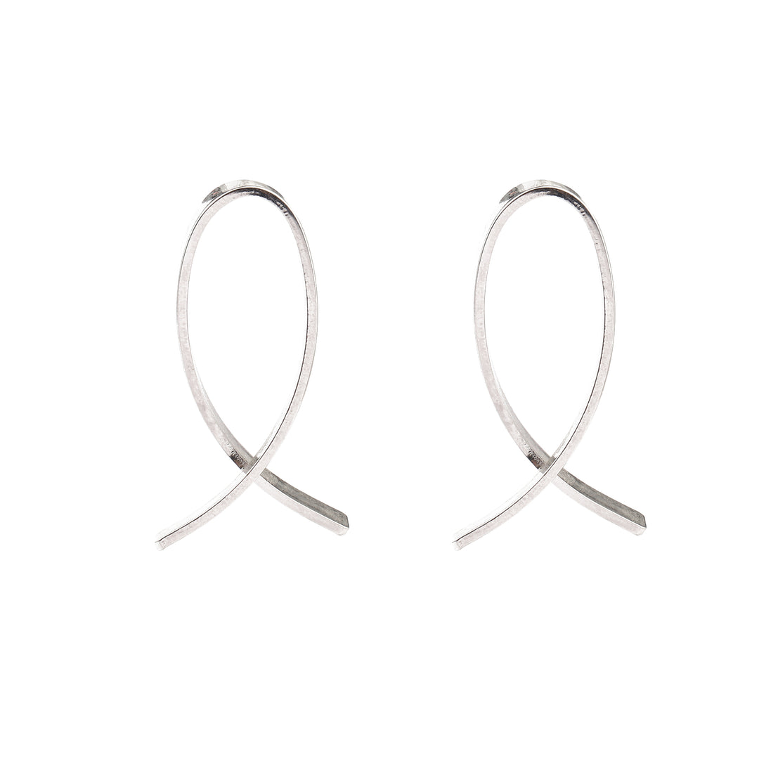 Pinnacles Luxury Silver Earring