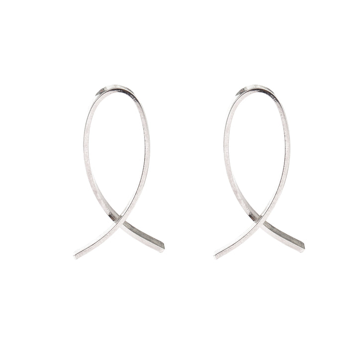 Pinnacles Luxury Silver Earring