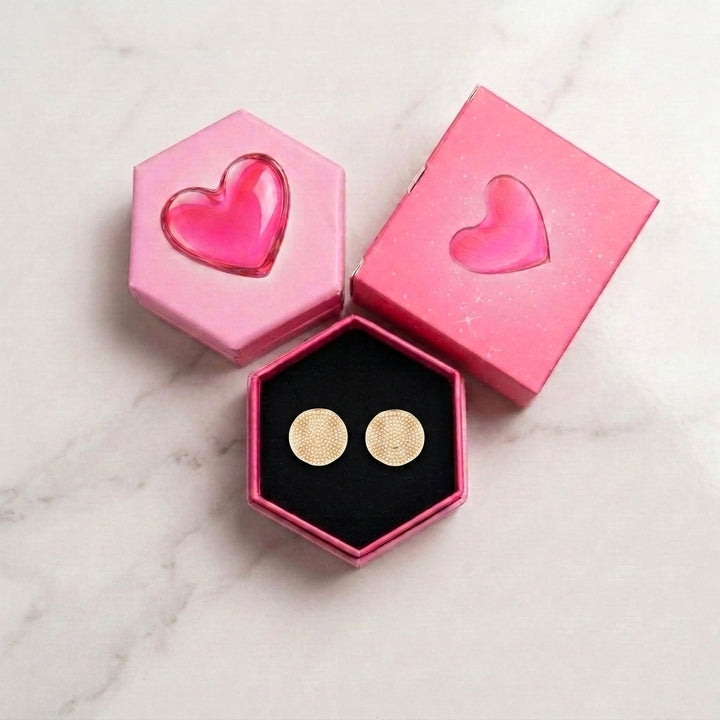Grandeurs Luxury Gold Earring