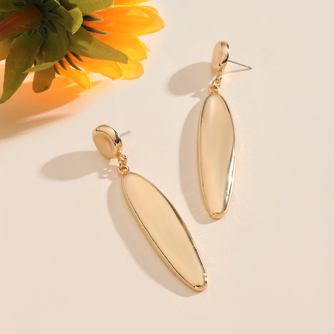 Glorious Luxury Gold Earring - Salty Accessories