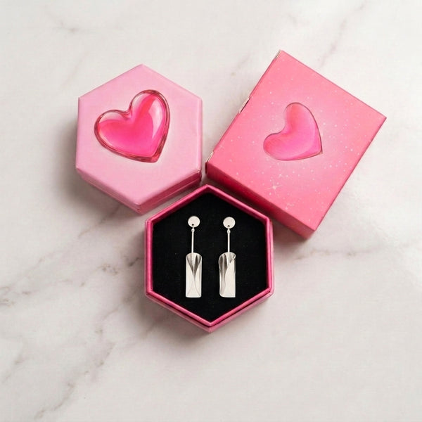 Silver Ages Luxury Earring
