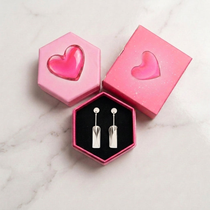 Silver Ages Luxury Earring