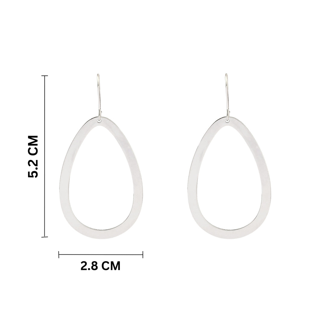 O' Oranate Silver Earring