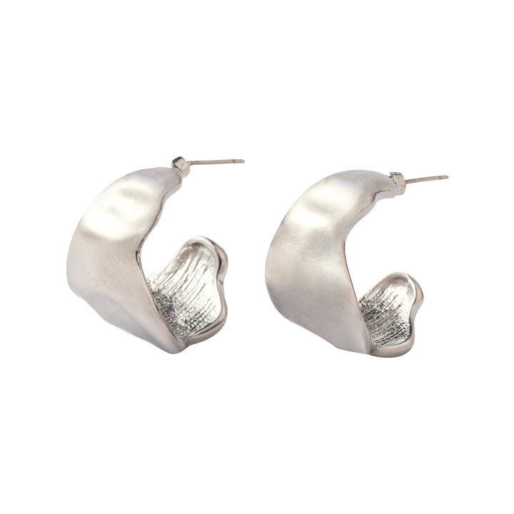 Bumpy Silver Earring - Salty Accessories