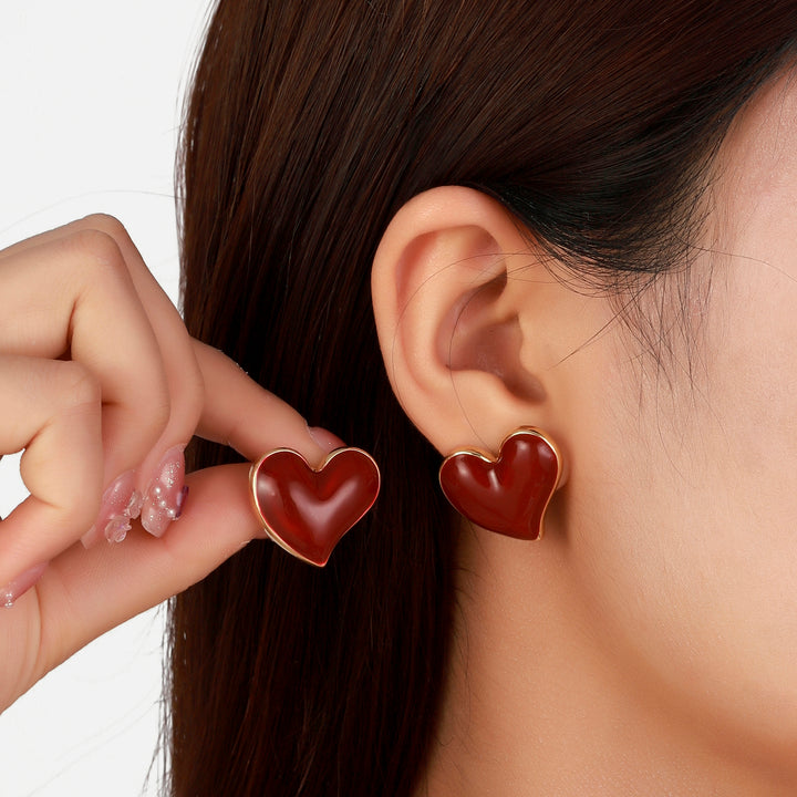 Heart of Rouge Earrings