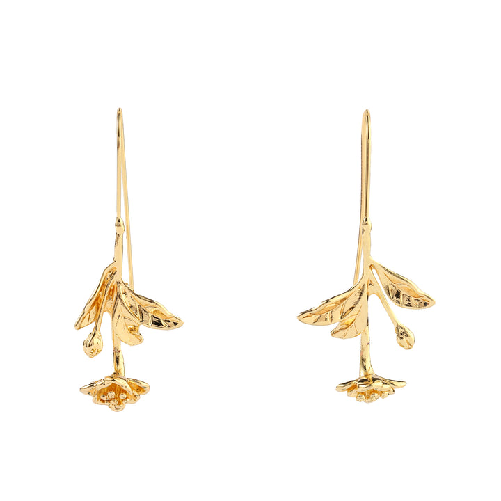 Rose Beast Gold Earring - Salty Accessories