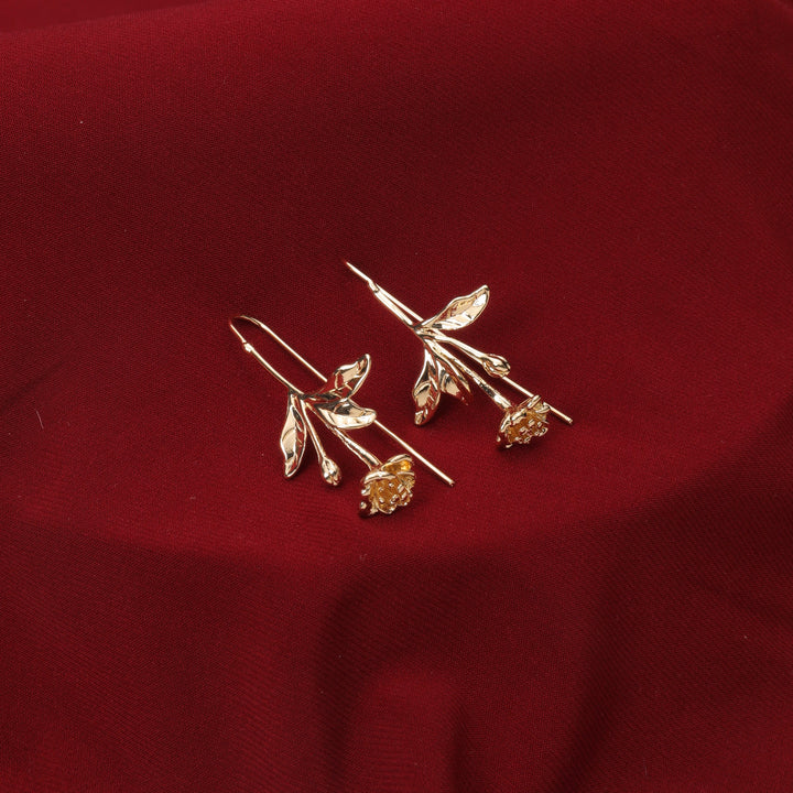 Rose Beast Gold Earring - Salty Accessories