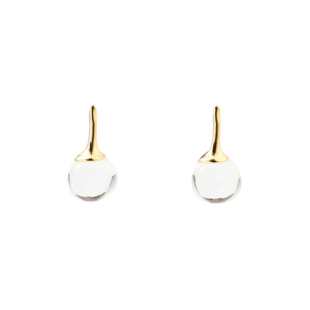 Scottie Ice Gold Earring