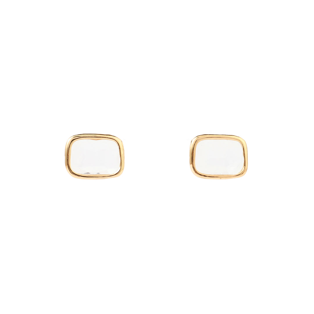 Jenelle Resin Gold Earring - Salty Accessories