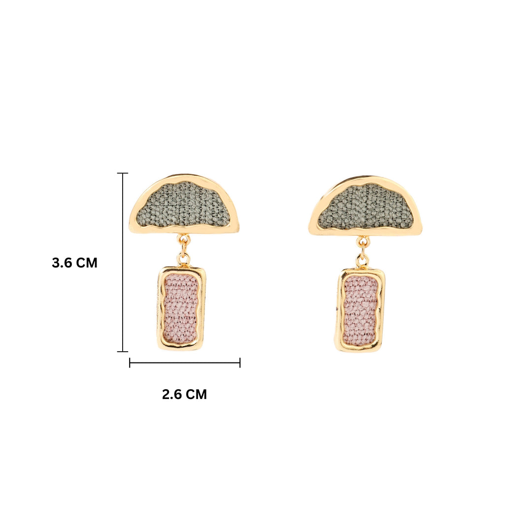 Mushroom Gold Earring - Salty Accessories