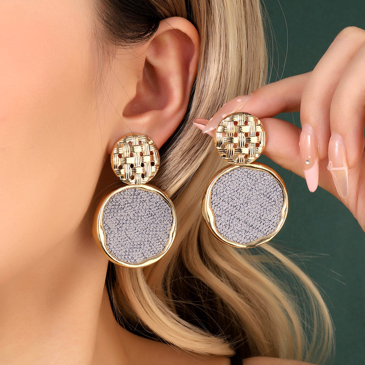 Lana Grey Gold Earring