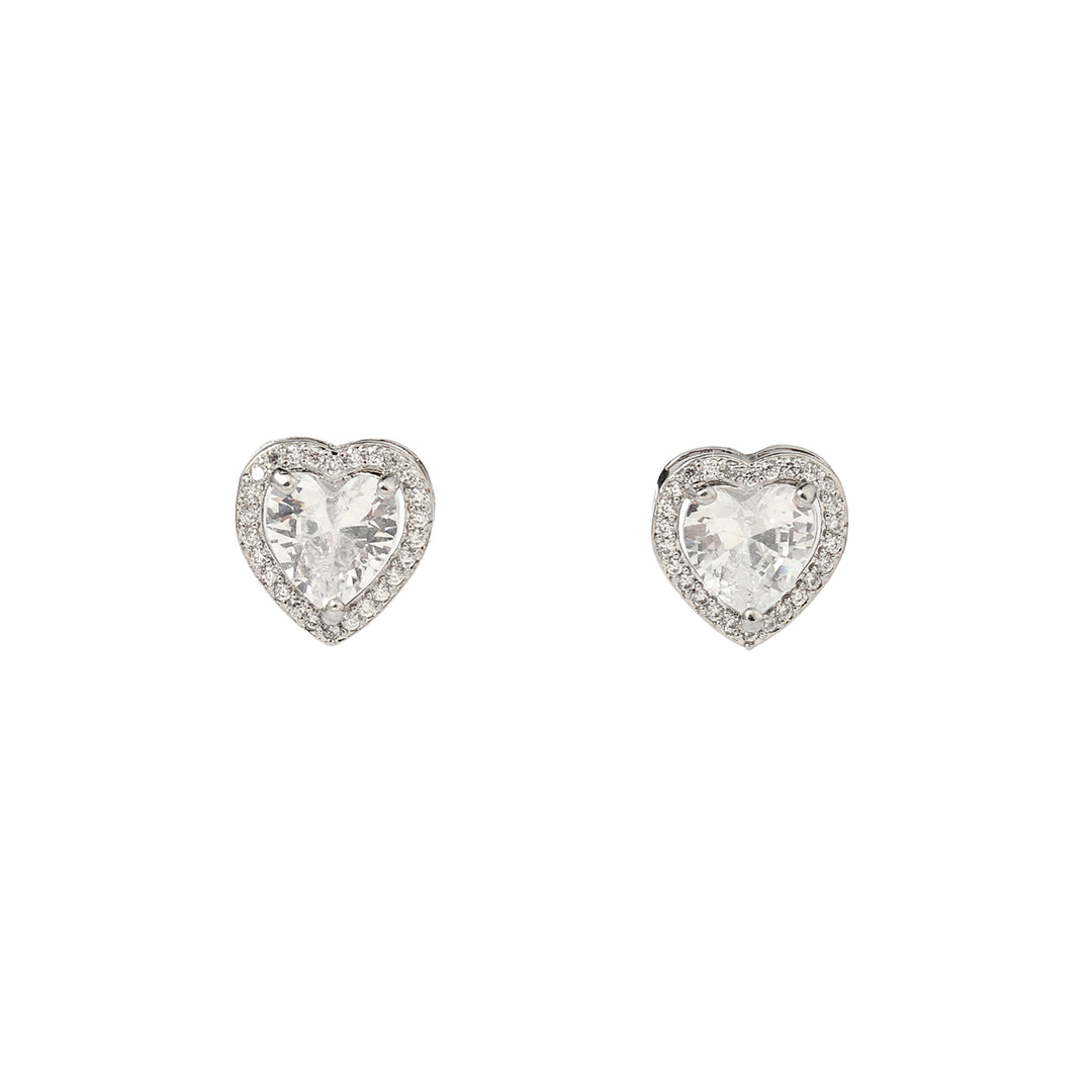 Medora Crystal Heart Earring