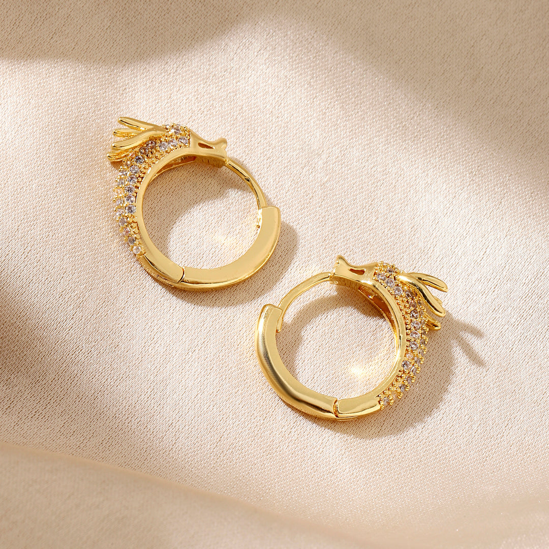 Adira Gold Earring - Salty Accessories