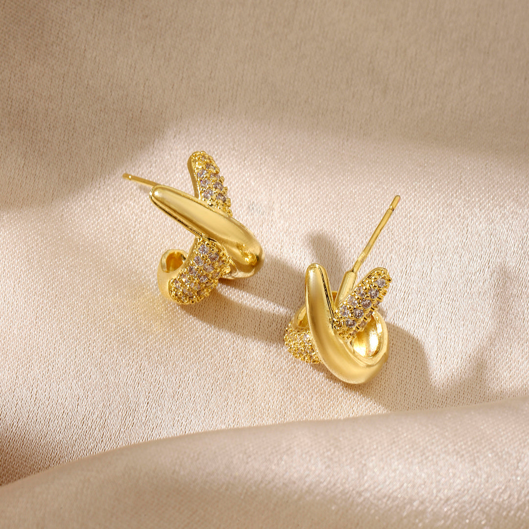 Asterin Gold Earring - Salty Accessories