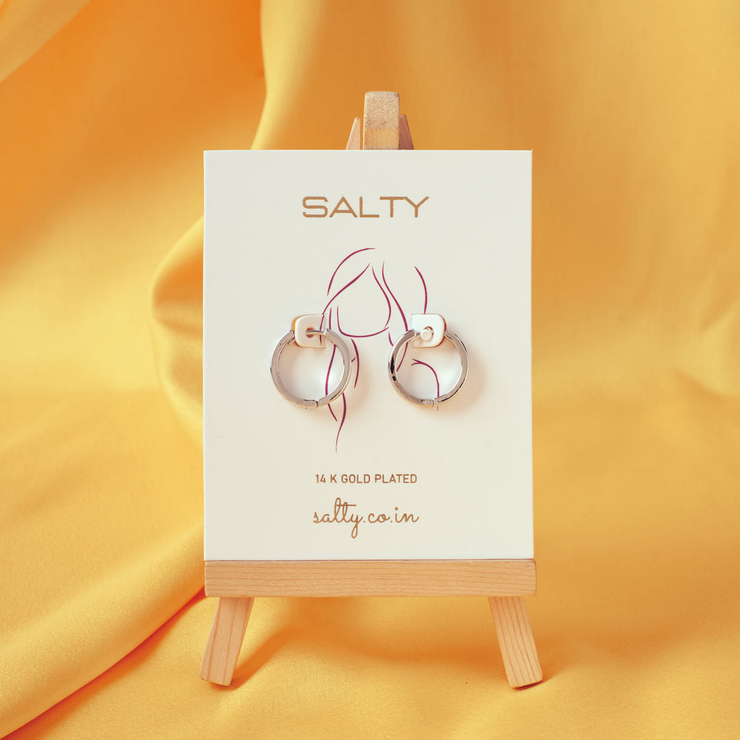 Odessa Studded Silver Earring