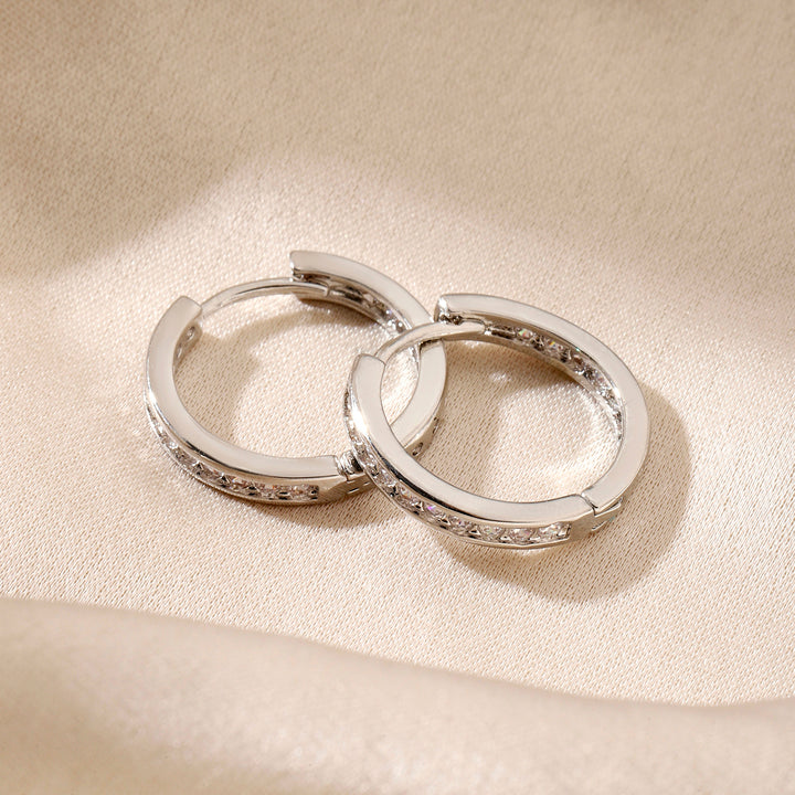 Odessa Studded Silver Earring