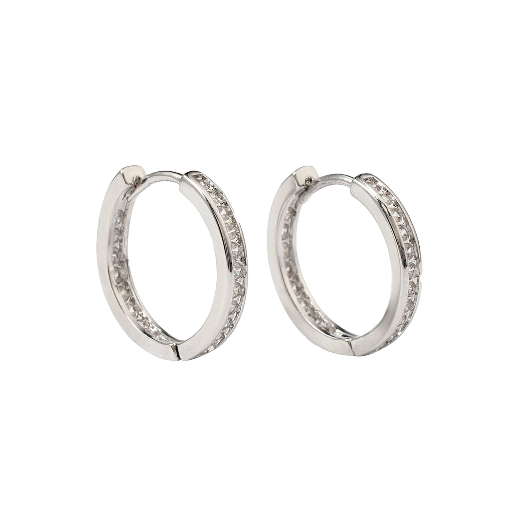 Odessa Studded Silver Earring - Salty Accessories