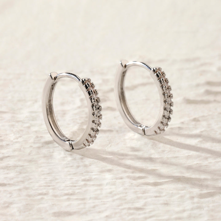 Almos Studded Silver Earring - Salty Accessories