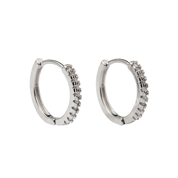 Almos Studded Silver Earring - Salty Accessories