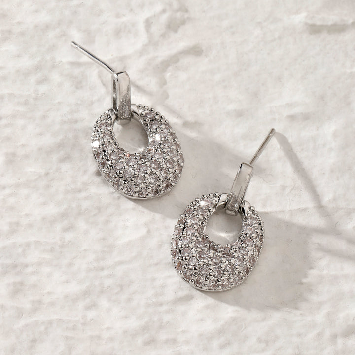 Gail Silver Studded Earring - Salty Accessories