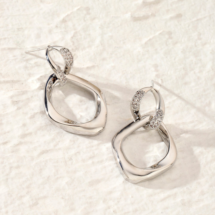 Danyi Silver Looped In Earring - Salty Accessories