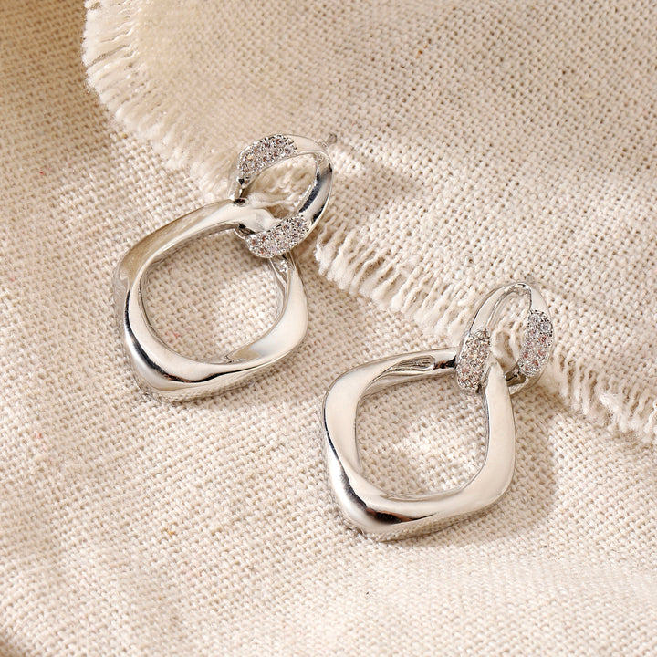 Danyi Silver Looped In Earring - Salty Accessories