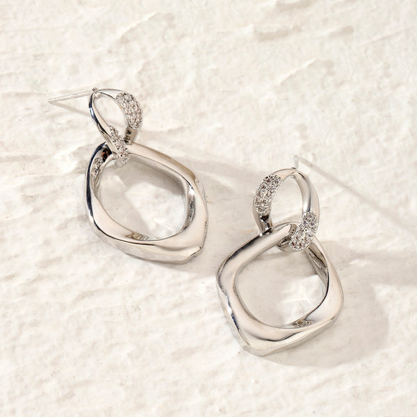 Danyi Silver Looped In Earring