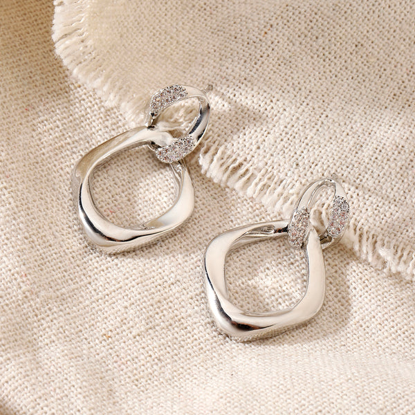 Danyi Silver Looped In Earring