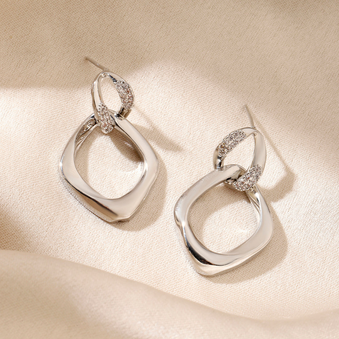 Danyi Silver Looped In Earring - Salty Accessories