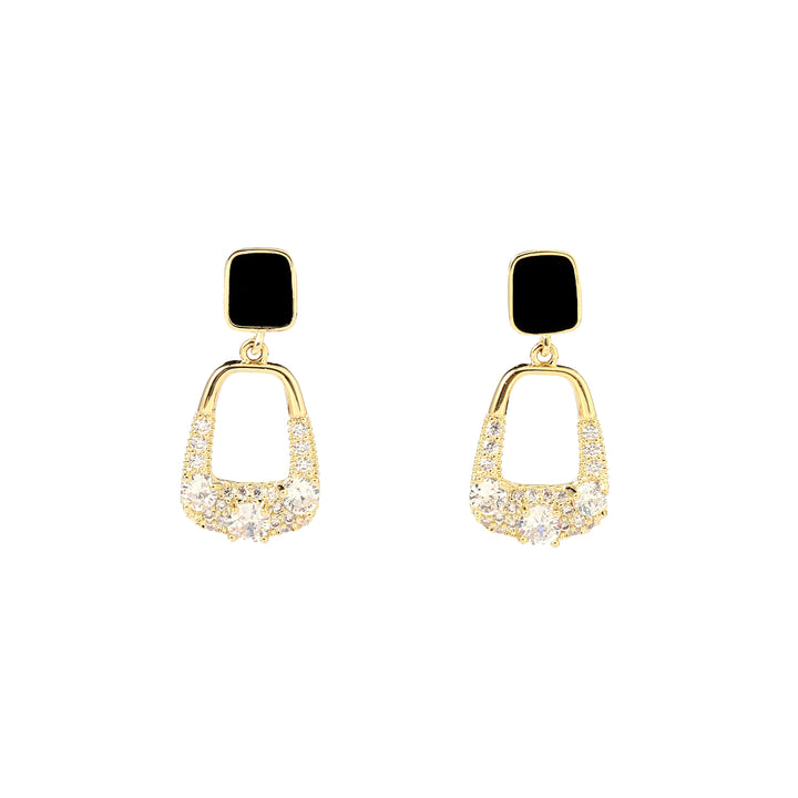 Lyssa Black Gold Earring - Salty Accessories