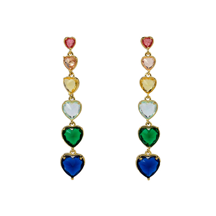 Tassel Heart Earrings